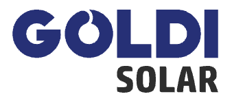 Goldi Solar logo